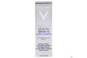Sie sehen eine Packung Vichy Liftactiv Serum Augen-wimpern 15ml, Produktbild: 01 Vichy Liftactiv Serum Augen-wimpern 15ml, A-Nr.: 4090359 - 01