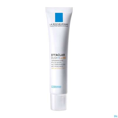 Sie sehen eine Packung La Roche Posay Akne/mischhaut Effaclar Duo+ Lsf30 40ml, Produktbild: 13 La Roche Posay Akne/mischhaut Effaclar Duo+ Lsf30 40ml, A-Nr.: 4064646 - 13