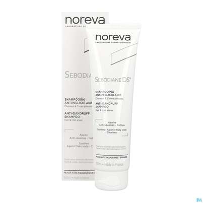 Sie sehen eine Packung Noreva Sebodiane Ds Intensiv-shampoo 150ml, Produktbild: 03 Noreva Sebodiane Ds Intensiv-shampoo 150ml, A-Nr.: 3732732 - 03