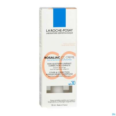 Sie sehen eine Packung La Roche Posay Gesichtspflege Rosaliac Creme Cc 50ml, Produktbild: 03 La Roche Posay Gesichtspflege Rosaliac Creme Cc 50ml, A-Nr.: 4235289 - 03
