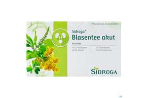 Sidroga Tee Doppelkammerbeutel Blasentee Akut 20st, A-Nr.: 4039430 - 01