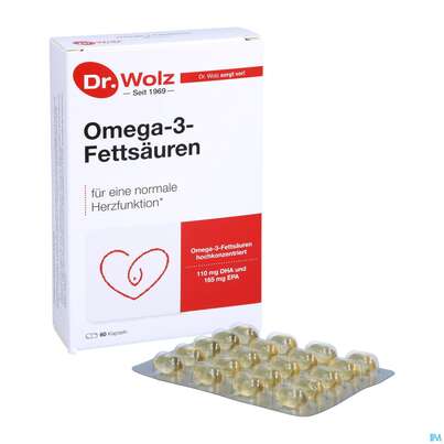 Omega -3 Fettsaeuren Kapseln Dr.wolz Nr 60593 60st, A-Nr.: 3693506 - 05