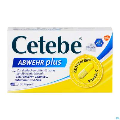 Cetebe Abwehr Plus Kapseln 30st, A-Nr.: 4171081 - 08