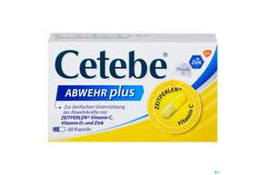 Cetebe Abwehr Plus Kapseln 60st, A-Nr.: 4171098 - 01