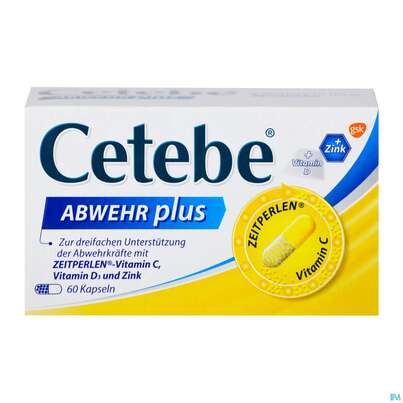 Cetebe Abwehr Plus Kapseln 60st, A-Nr.: 4171098 - 06