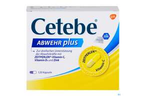 Cetebe Abwehr Plus Kapseln 120st, A-Nr.: 4171106 - 01