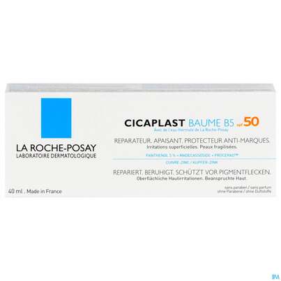 La Roche Posay Wundpflegebalsam Cicaplast Baume B5 Lsf 50+ 40ml, A-Nr.: 3987136 - 01