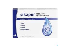 Sie sehen eine Packung Sikapur Softgel Kapseln 30st, Produktbild: 01 Sikapur Softgel Kapseln 30st, A-Nr.: 3942211 - 01