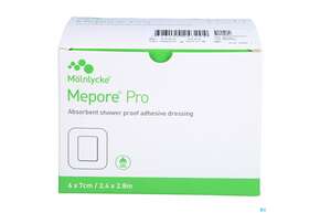 Mepore/pro Folienverband Steril 6x 7cm 60st, A-Nr.: 2393363 - 01