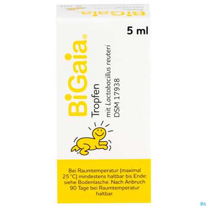 Lactobacillus/reuteri Prot. Bigaia Probiotische Tropfen 5ml, A-Nr.: 3864758 - 01