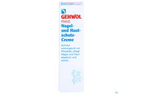 Sie sehen eine Packung Gehwol Med.nagel U.hautschutz Creme Nr 64120 15ml, Produktbild: 01 Gehwol Med.nagel U.hautschutz Creme Nr 64120 15ml, A-Nr.: 1224718 - 01