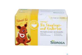 Sidroga Tee Doppelkammerbeutel Bio-saeugling +kinder 20st, A-Nr.: 2026831 - 01