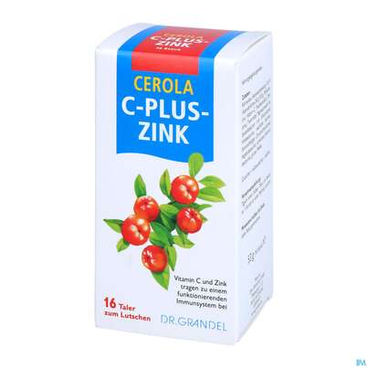 Vitamin C Cerola +zink Taler Dr.grandel Nr.22 16st, A-Nr.: 3061976 - 02