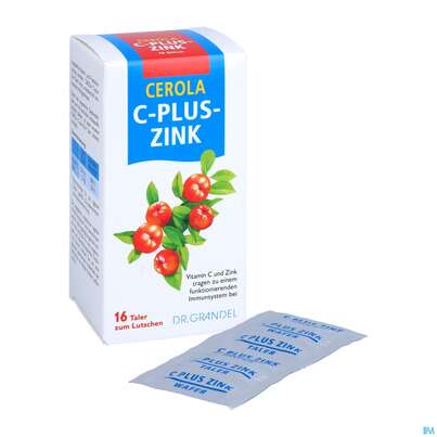 Vitamin C Cerola +zink Taler Dr.grandel Nr.22 16st, A-Nr.: 3061976 - 05