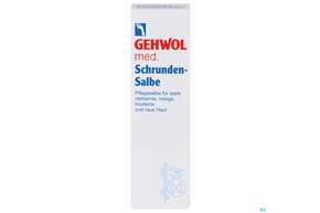 Sie sehen eine Packung Gehwol Med.schrundensalbe Nr 64113 75ml, Produktbild: 01 Gehwol Med.schrundensalbe Nr 64113 75ml, A-Nr.: 1132784 - 01