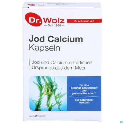 Jod Calcium Kapseln Dr.wolz Nr.60622 60st, A-Nr.: 1785687 - 01