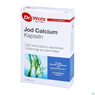 Jod Calcium Kapseln Dr.wolz Nr.60622 60st, A-Nr.: 1785687 - 02