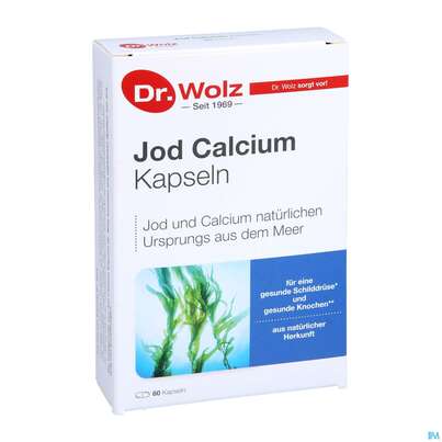 Jod Calcium Kapseln Dr.wolz Nr.60622 60st, A-Nr.: 1785687 - 03