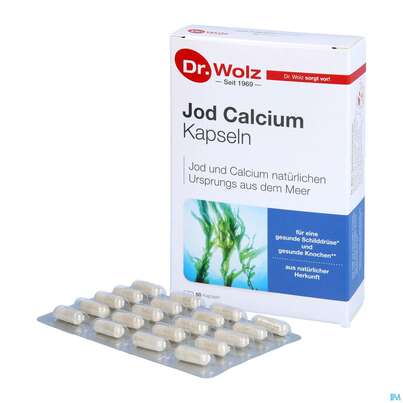 Jod Calcium Kapseln Dr.wolz Nr.60622 60st, A-Nr.: 1785687 - 04