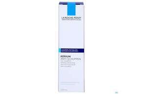 Sie sehen eine Packung Shampoon La Roche Posay Kerium Gel-fettige Schuppen 200ml, Produktbild: 01 Shampoon La Roche Posay Kerium Gel-fettige Schuppen 200ml, A-Nr.: 3014020 - 01