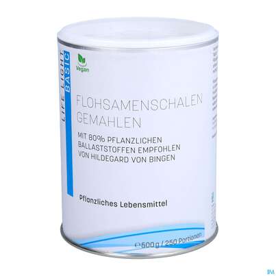 Flohsamenschalen Gemahlen Life Light 500g, A-Nr.: 1752423 - 06