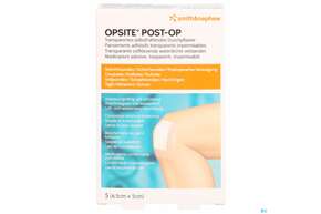 Wundverband Opsite Post-op 5x 6,5cm 5st, A-Nr.: 1713475 - 01