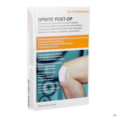 Wundverband Opsite Post-op 5x 6,5cm 5st, A-Nr.: 1713475 - 03