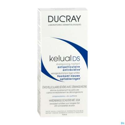 Sie sehen eine Packung Ducray Kelual Ds Intensiv-pflege-shampoo 100ml, Produktbild: 04 Ducray Kelual Ds Intensiv-pflege-shampoo 100ml, A-Nr.: 2959497 - 04