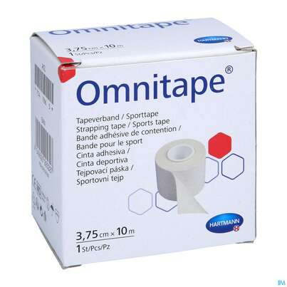 Sie sehen eine Packung Omnitape 10mx 3,75cm 1st, Produktbild: 04 Omnitape 10mx 3,75cm 1st, A-Nr.: 1520339 - 04