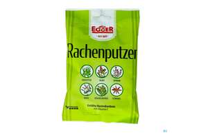 Sie sehen eine Packung Egger Hustenbonbons Rachenputzer Eggers Echte 75g, Produktbild: 01 Egger Hustenbonbons Rachenputzer Eggers Echte 75g, A-Nr.: 2329649 - 01