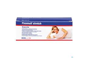 Fixierbinden Fixomull/stretch Fixierverband 2mx15cm 1st, A-Nr.: 0782296 - 01