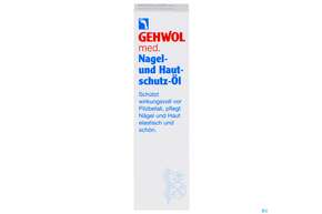 Sie sehen eine Packung Gehwol Med.nagel U.hautschutz Oel Nr 64123 15ml, Produktbild: 01 Gehwol Med.nagel U.hautschutz Oel Nr 64123 15ml, A-Nr.: 1463423 - 01