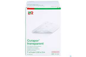 Wundverband Curapor Steril Transparent 5x 7cm 50st, A-Nr.: 2850211 - 01