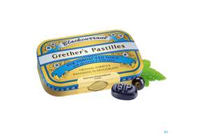 Grether&amp;#039;s Pastilles Blackcurrant Zuckerhaltig 60g, A-Nr.: 2848728 - 01