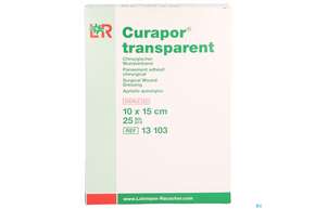 Wundverband Curapor Steril Transparent 10x 15cm 25st, A-Nr.: 2850240 - 01