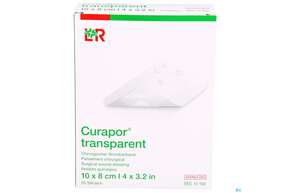 Wundverband Curapor Steril Transparent 10x 8cm 25st, A-Nr.: 2850234 - 01