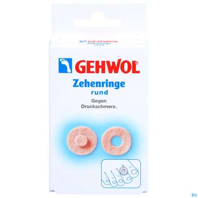 Zehen Ringe Gehwol Rund Nr 64176 9st, A-Nr.: 1427812 - 01