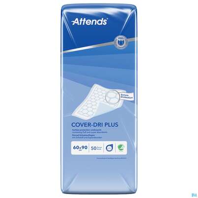 Krankenunterlagen Attends Cover Dri Plus 60x 90cm 50st, A-Nr.: 2777543 - 02