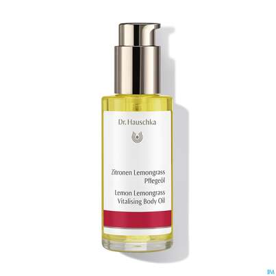 Sie sehen eine Packung Dr. Hauschka Zitronen Lemongrass Pflegeöl 75ml, Produktbild: 02 Dr. Hauschka Zitronen Lemongrass Pflegeöl 75ml, A-Nr.: 3172807 - 02