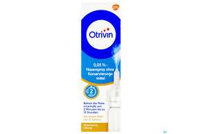 Otrivin Nasenspray 0,05% O.konservier.mtl 10ml, A-Nr.: 2475606 - 01