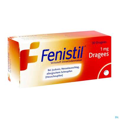 Fenistil Drag 1mg 30st, A-Nr.: 0021545 - 02