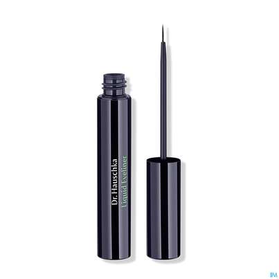 Sie sehen eine Packung Dr. Hauschka Liquid Eyeliner 01 Black 4ml, Produktbild: 10 Dr. Hauschka Liquid Eyeliner 01 Black 4ml, A-Nr.: 4840754 - 10
