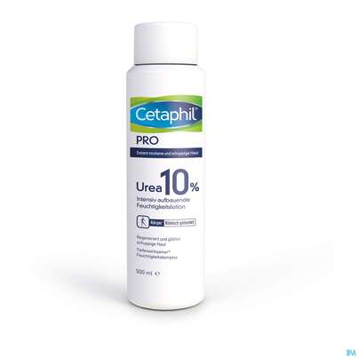 Cetaphil Pro/urea/10% Feuchtigkeitslotion Intensiv Aufbauend 500ml, A-Nr.: 5346200 - 01