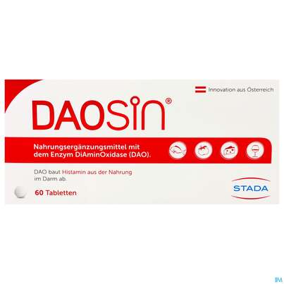 Daosin Enzym Diaminooxidase Tabl 60st, A-Nr.: 5372551 - 01