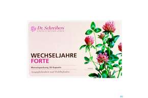 Sie sehen eine Packung Dr.schreibers Wechseljahre Forte 30st, Produktbild: 01 Dr.schreibers Wechseljahre Forte 30st, A-Nr.: 4563237 - 01