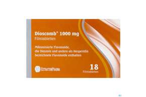 Dioscomb Filmtabl 1000mg 18st, A-Nr.: 5527752 - 01