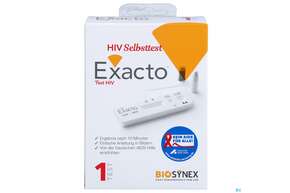 Diagnostika U.zubehoer Selbsttest Exacto Hiv 1st, A-Nr.: 4942087 - 01