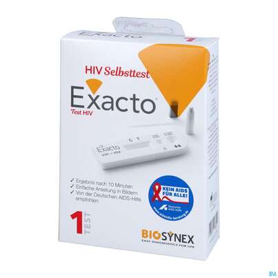 Diagnostika U.zubehoer Selbsttest Exacto Hiv 1st, A-Nr.: 4942087 - 02