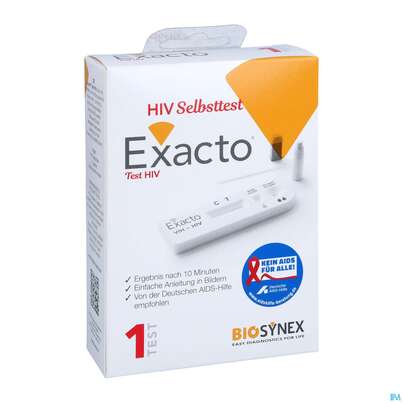 Diagnostika U.zubehoer Selbsttest Exacto Hiv 1st, A-Nr.: 4942087 - 03