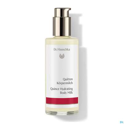 Sie sehen eine Packung Dr. Hauschka Quitten Körpermilch 145ml, Produktbild: 01 Dr. Hauschka Quitten Körpermilch 145ml, A-Nr.: 3591148 - 01